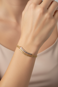 3 Tone Bar Bracelet