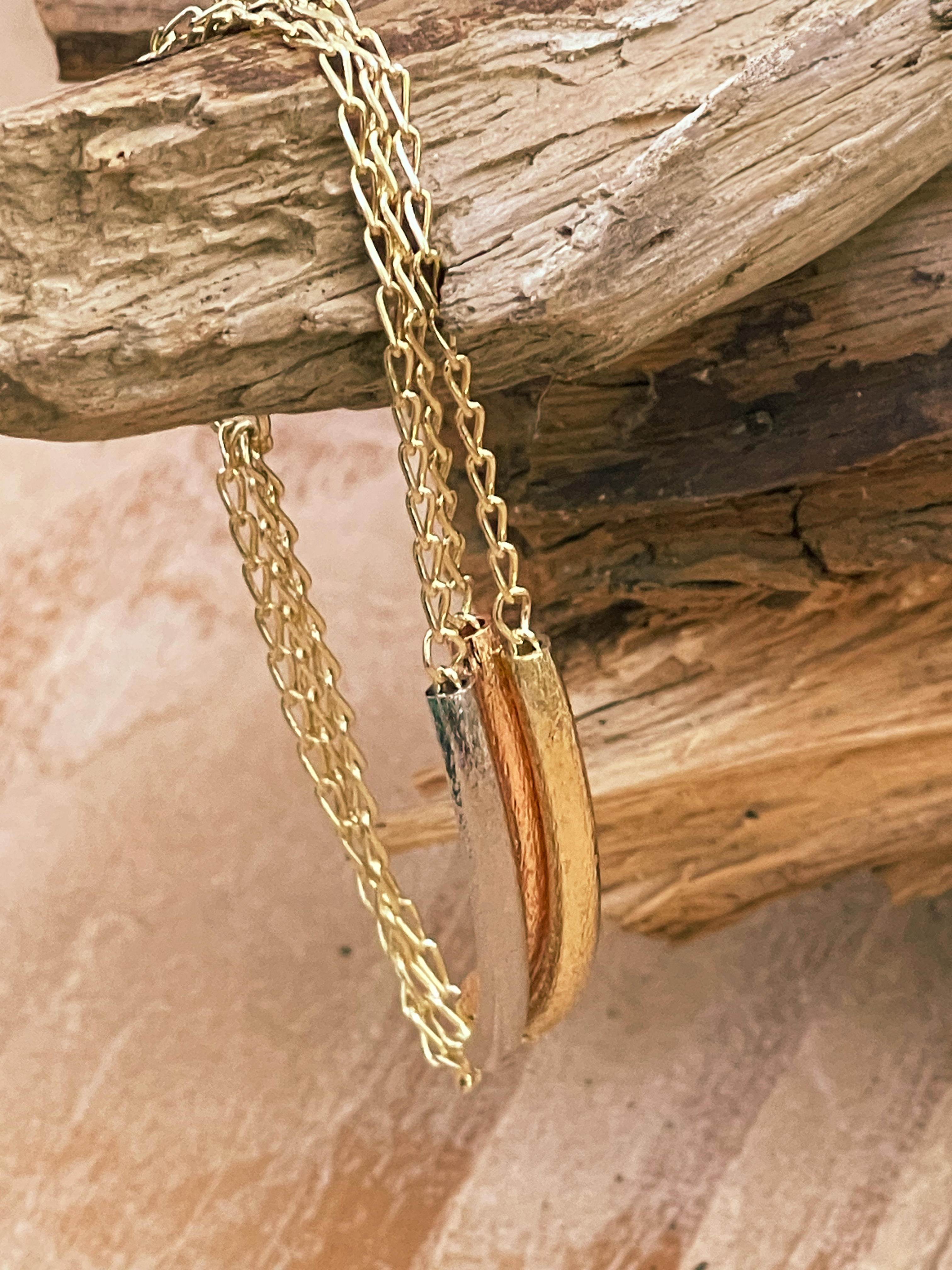 3 Tone Bar Bracelet