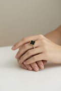 Black Lucky Ring