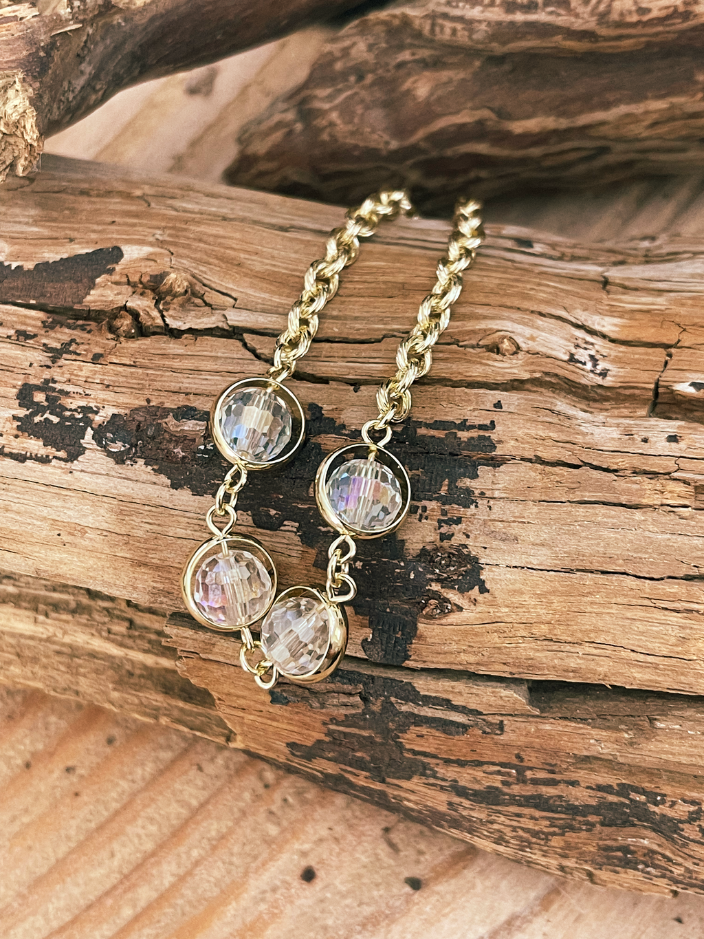 Crystal Ball Bracelet