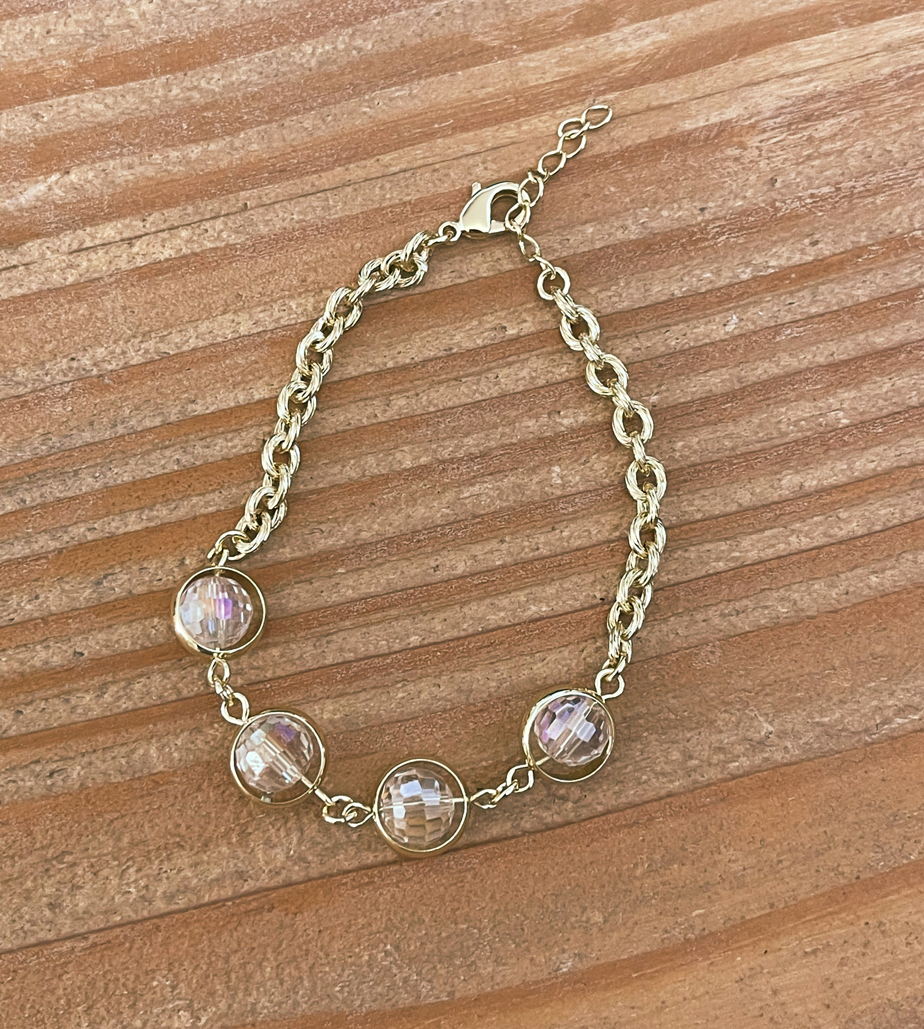 Crystal Ball Bracelet