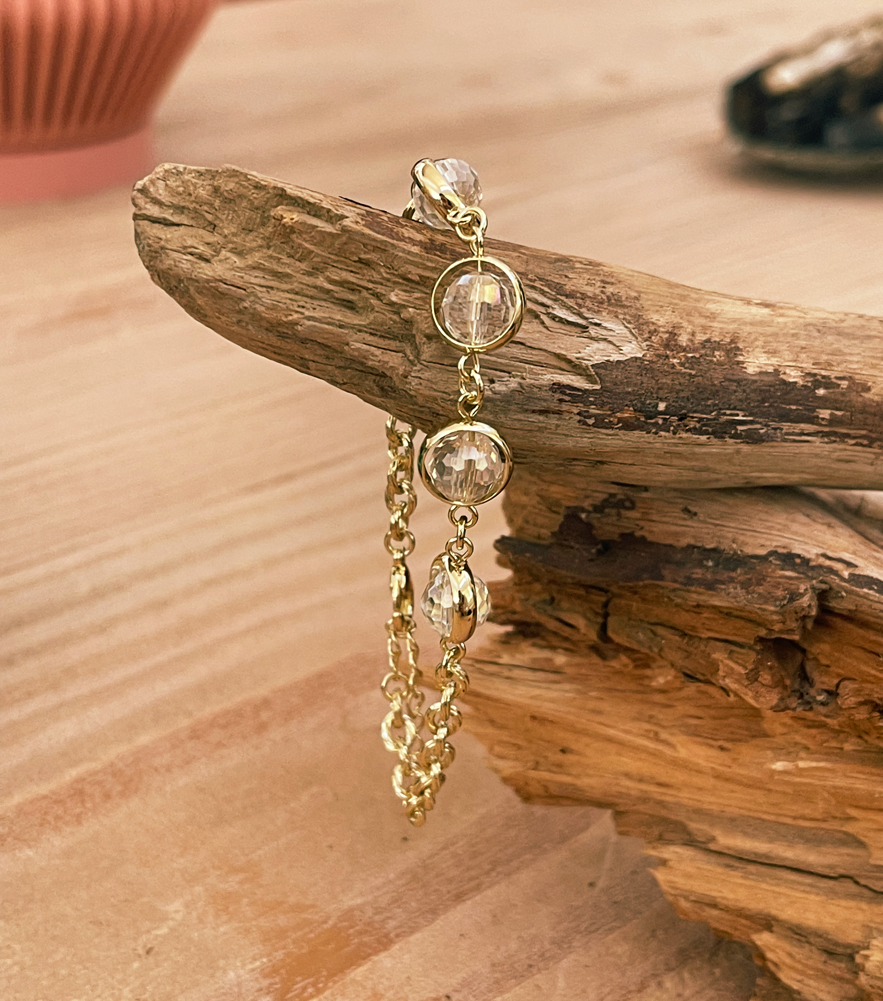 Crystal Ball Bracelet