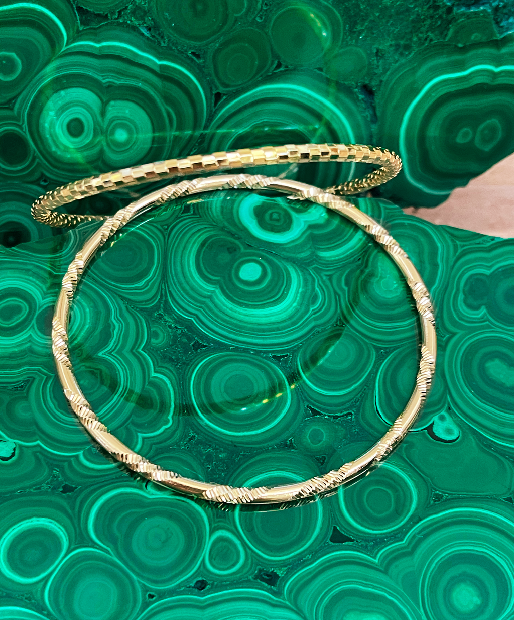 Statement Bangle Bracelets Set
