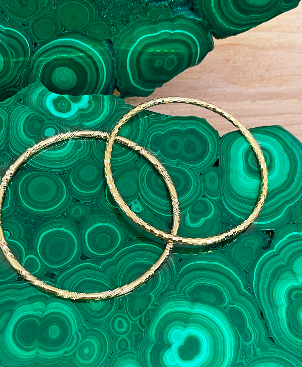 Statement Bangle Bracelets Set