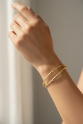 Statement Bangle Bracelets Set