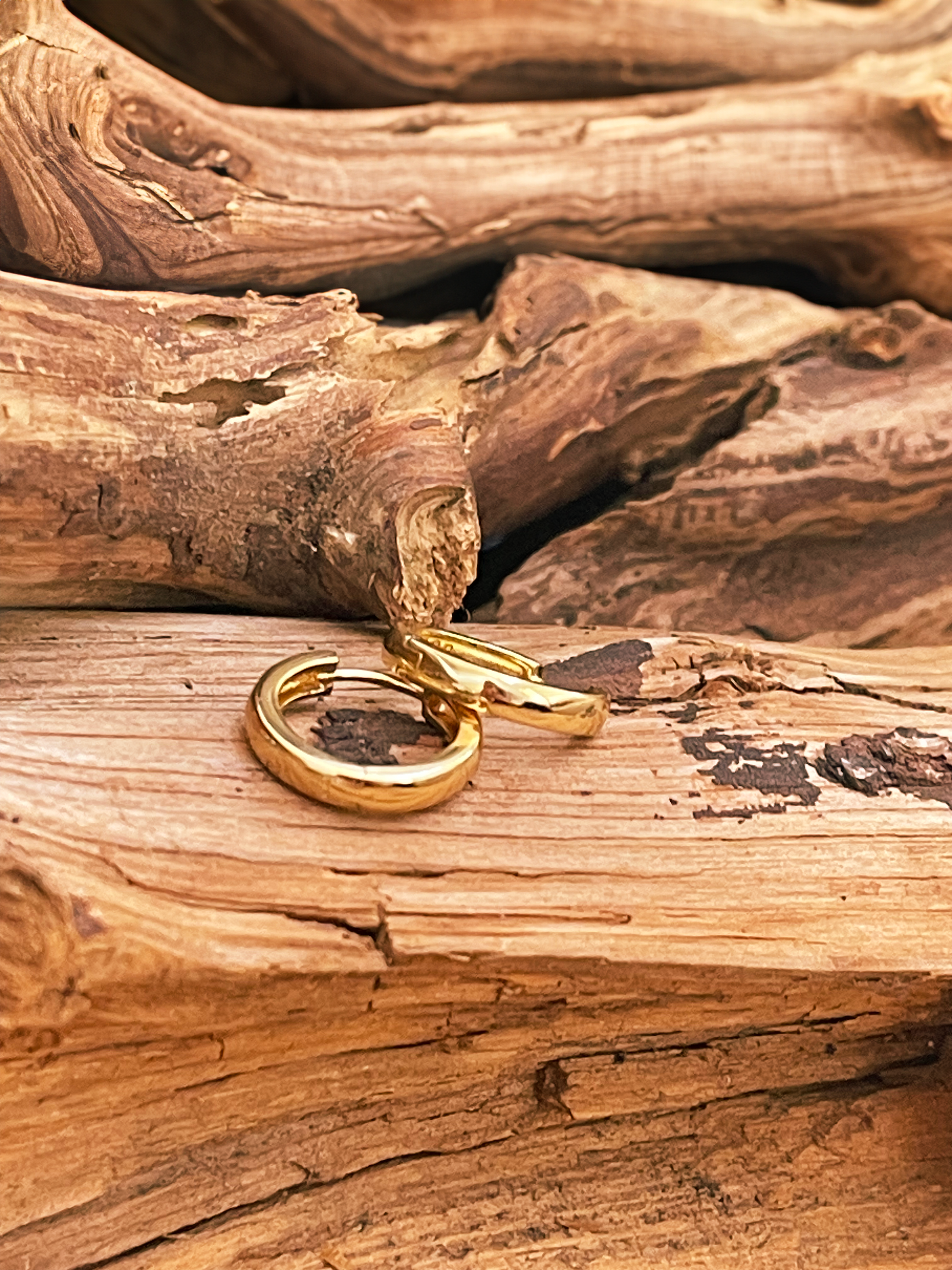 Gold Shape Earings