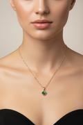 Lucky Green Necklace