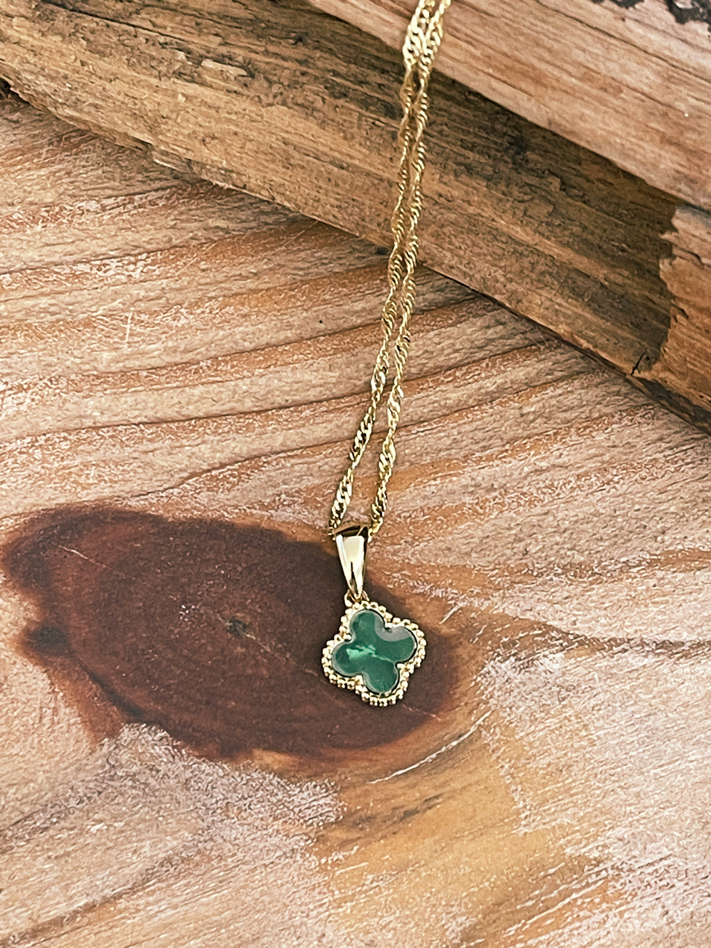 Lucky Green Necklace