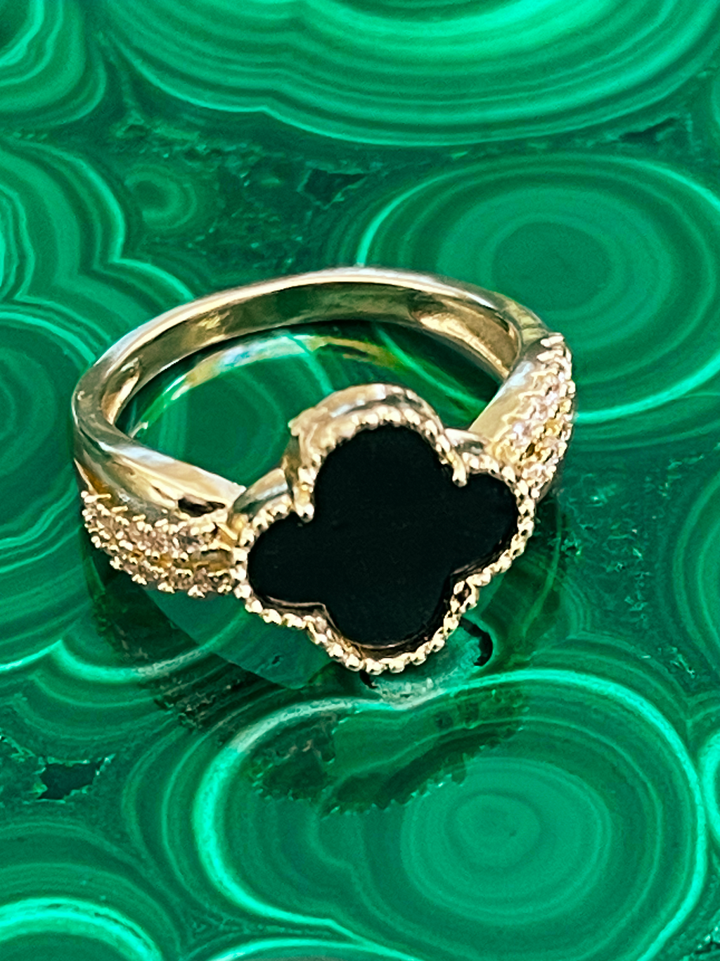 Black Lucky Ring