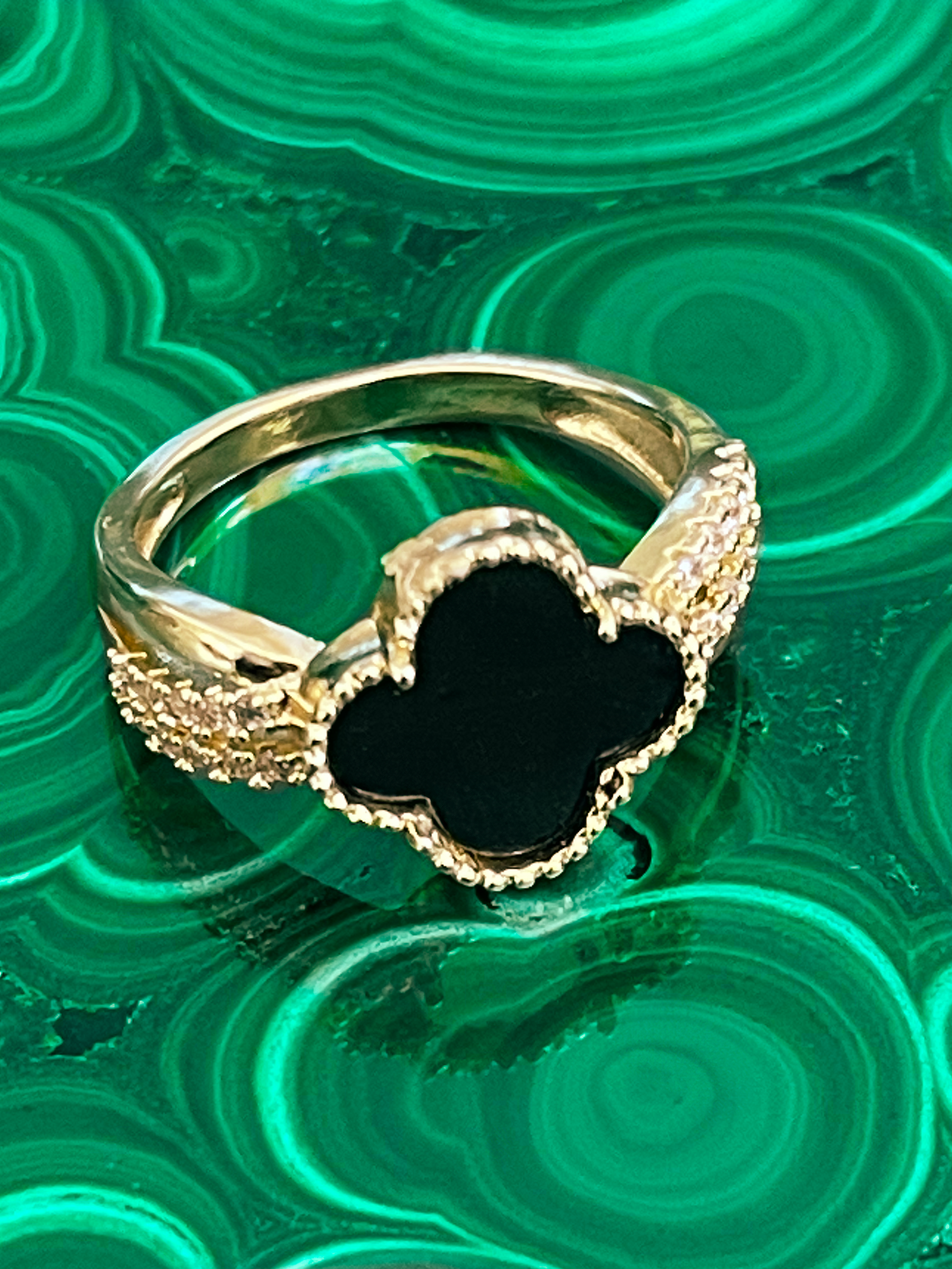 Black Lucky Ring