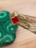 Lucky Red Clover Ring