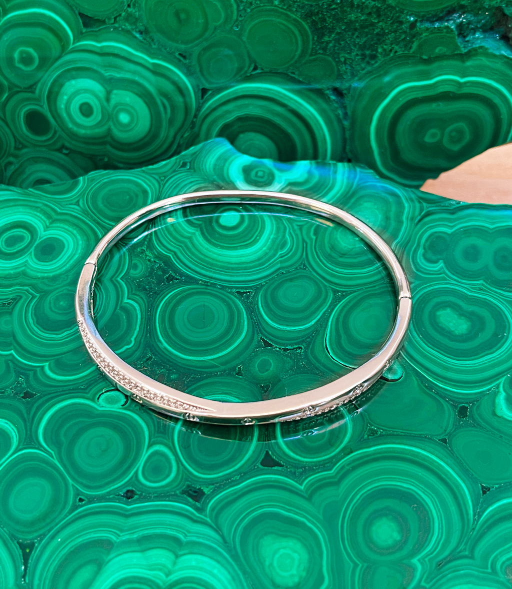 Screw Sliver Bracelet
