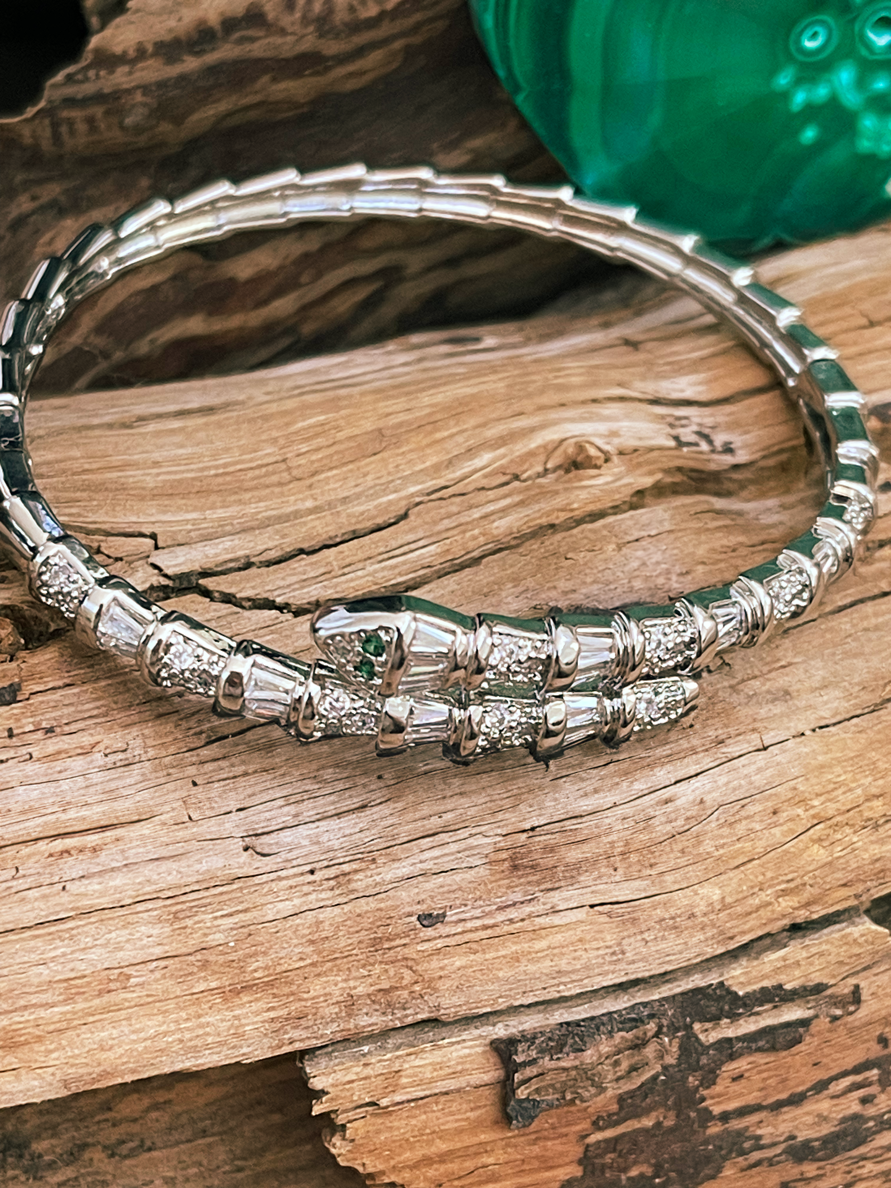 Elegance with Two Eyes Bracelet